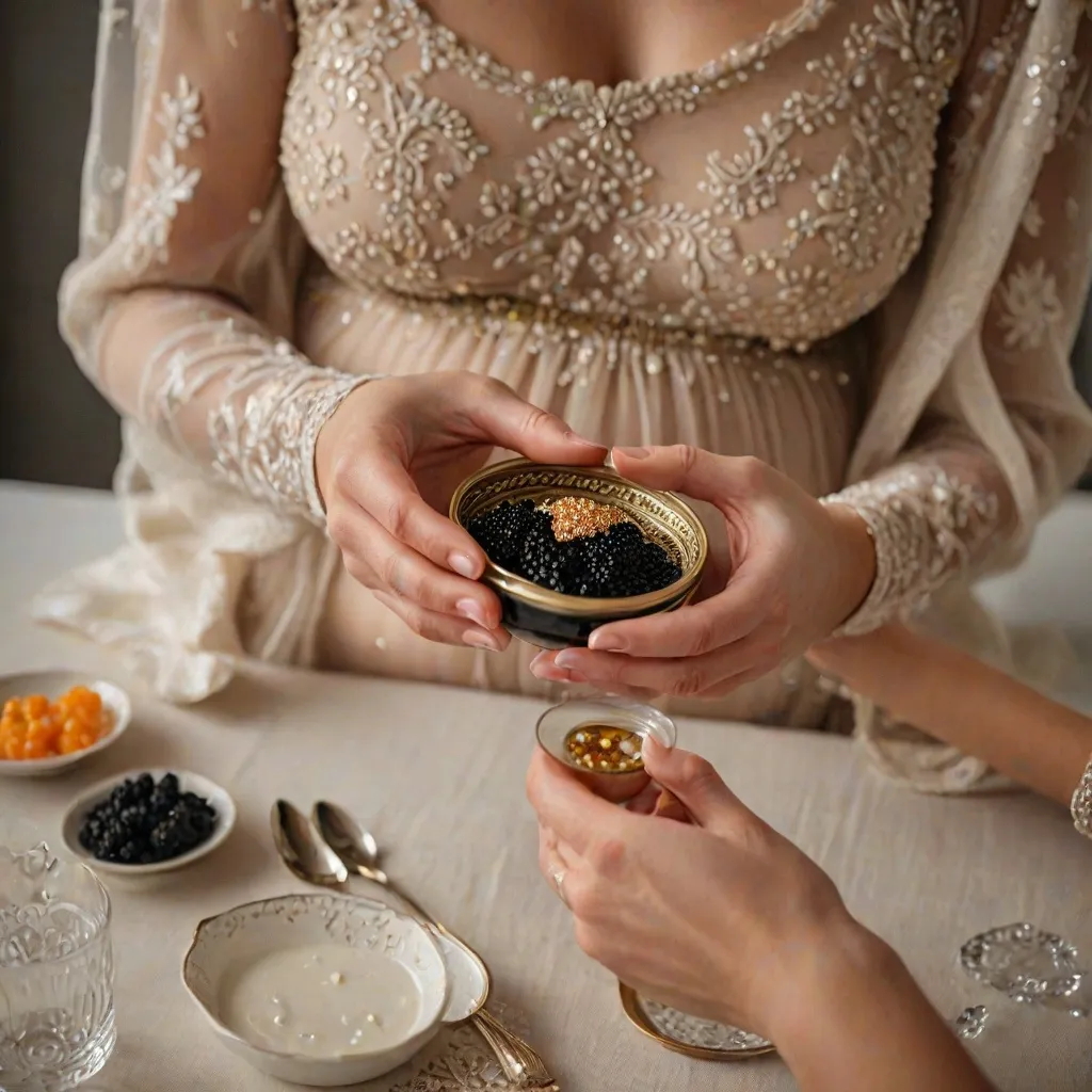 Kawior w ciąży: luksus czy zagrożenie?