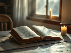 Majestatyczna, marmurowa rzeźba greckiego bóstwa w ruinach antycznej świątyni, oświetlona promieniami zachodzącego słońca.